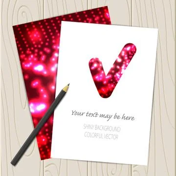 Vector corporate identity template Stock Illustration