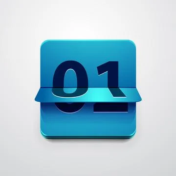 Vector counter icon Stock Illustration