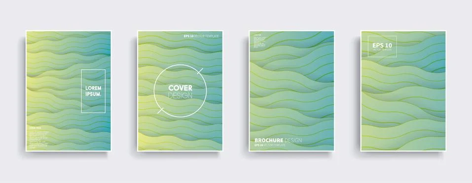 Vector cover designs. Future Poster template. Smartphone modern background set. 스톡 일러스트