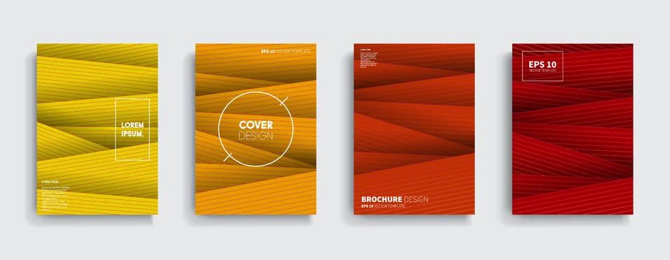 Vector cover designs. Future Poster template. Smartphone modern background set. Stockillustratie