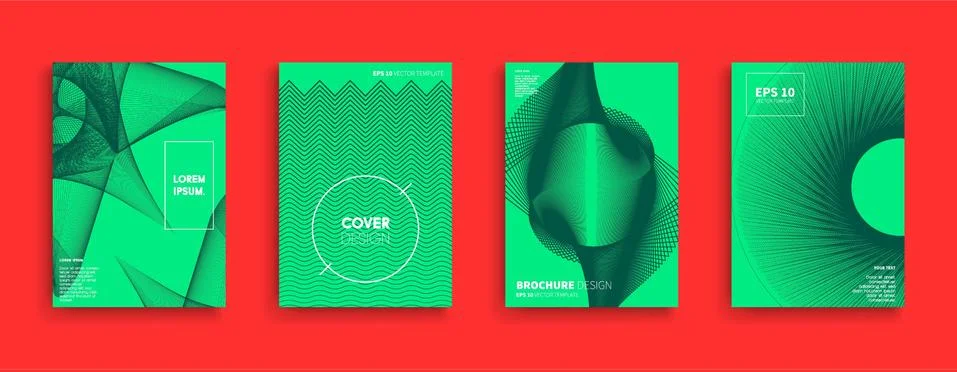 Vector cover designs. Future Poster template. Smartphone modern background set. 스톡 일러스트