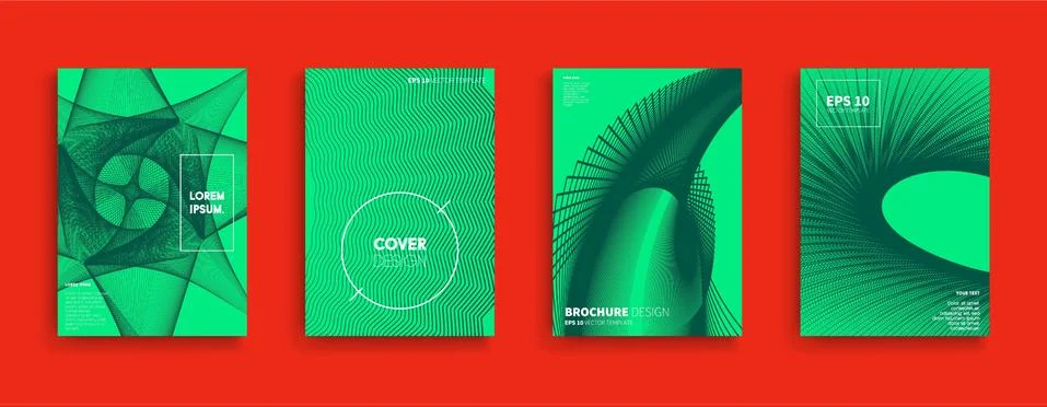 Vector cover designs. Future Poster template. Smartphone modern background set. 스톡 일러스트