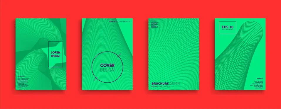 Vector cover designs. Future Poster template. Smartphone modern background set. 스톡 일러스트