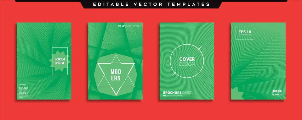 Vector cover designs. Future Poster template. Smartphone modern background set. Stockillustratie
