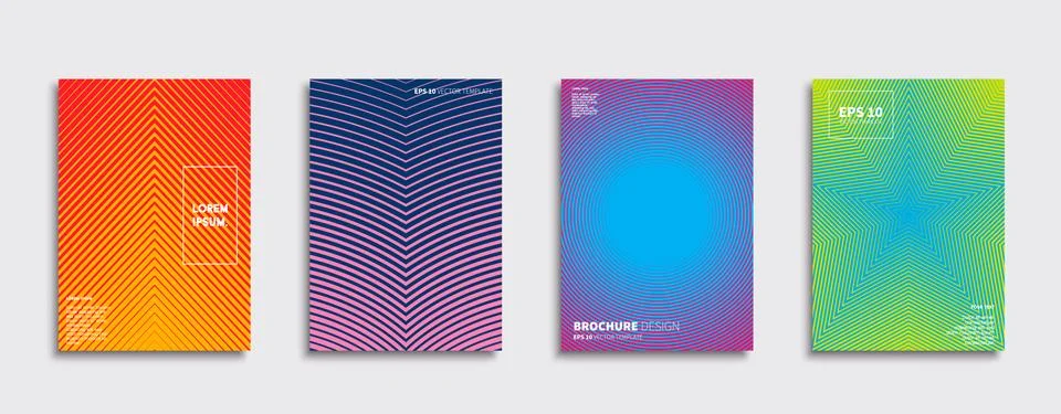 Vector cover designs. Future Poster template. Smartphone modern background set. 스톡 일러스트