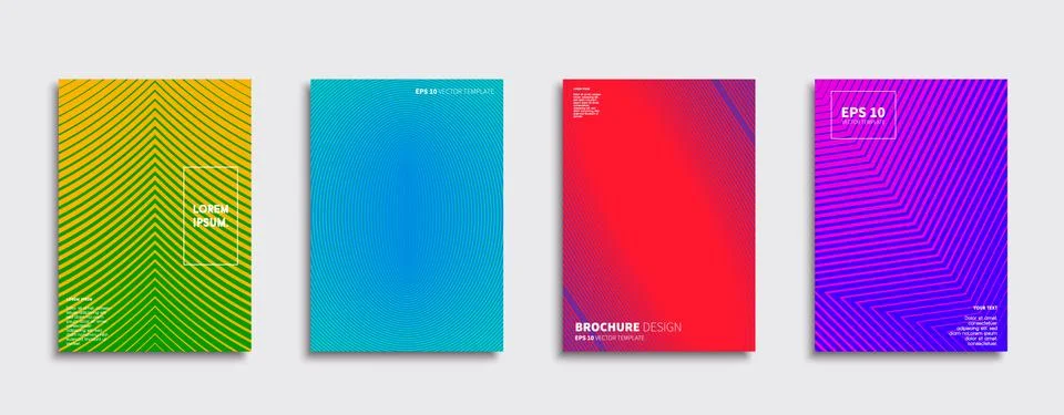 Vector cover designs. Future Poster template. Smartphone modern background set. 스톡 일러스트