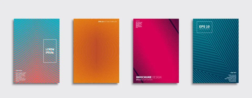 Vector cover designs. Future Poster template. Smartphone modern background set. Иллюстрация