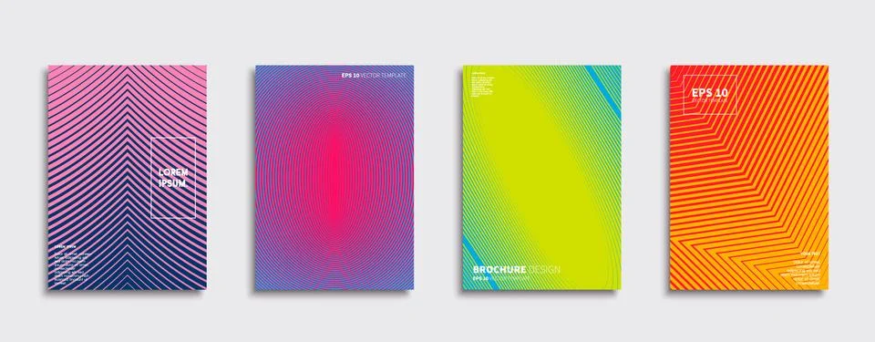 Vector cover designs. Future Poster template. Smartphone modern background set. 스톡 일러스트