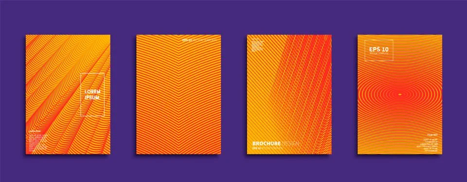 Vector cover designs. Future Poster template. Smartphone modern background set. イラスト素材