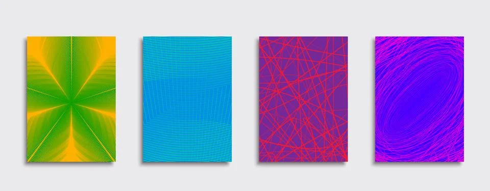 Vector cover designs. Future Poster template. Smartphone modern background set. 스톡 일러스트