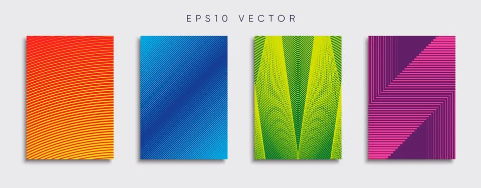 Vector cover designs. Future Poster template. Smartphone modern background set. 스톡 일러스트