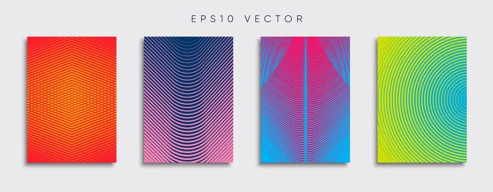 Vector cover designs. Future Poster template. Smartphone modern background set. Иллюстрация