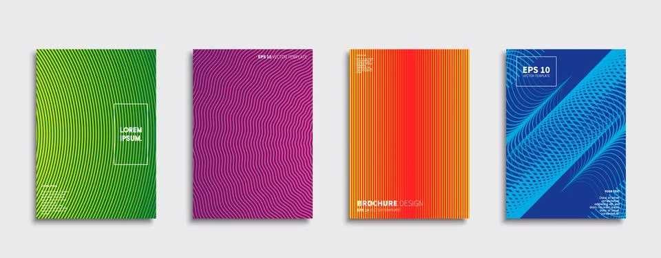 Vector cover designs. Future Poster template. Smartphone modern background set. Иллюстрация