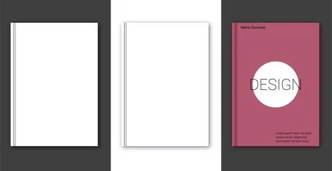 Vector cover in mesh gradient style. Editable illustration Stock Illustration