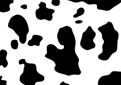 Vector cow pattern Stock Illustration