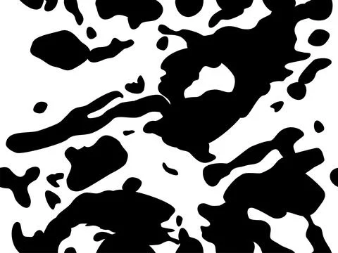 Vector cow print. Stock Illustration