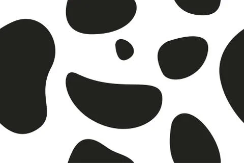 Vector cow skin Stock Illustration