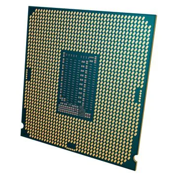Vector CPU computer hardware processor chip Stock Illustration