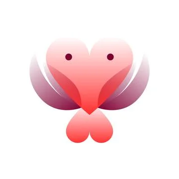 Vector crab in gradient style. Digital art Stock Illustration