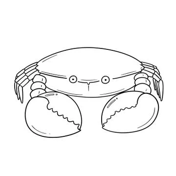 Vector of crab Stock Illustration