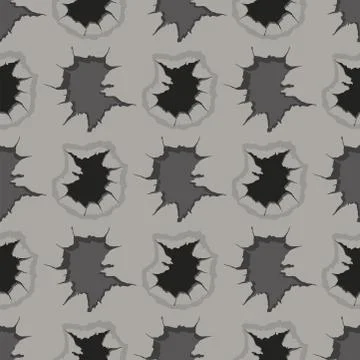 Vector crackle texture with many cracks seamless pattern scratches abstract 스톡 일러스트