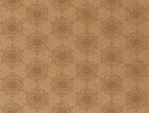 Vector craft paper seamless texture. Winter wrapping paper template. EPS 10 Illustrazione stock
