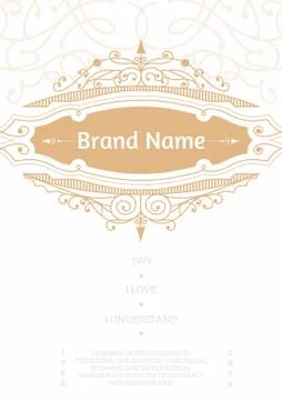 Vector creative card Illustrazione stock