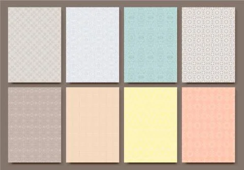 Vector creative cards Stock Illustration