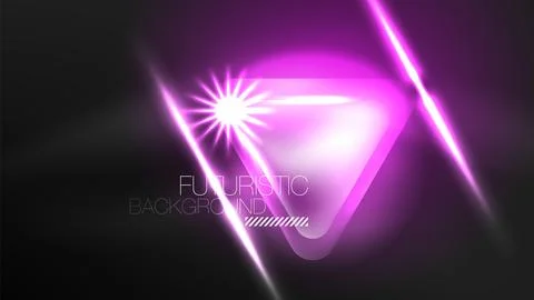 Vector creative geometric abstract background Stock Illustration