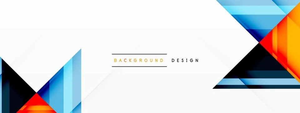 Vector creative geometric abstract background 스톡 일러스트