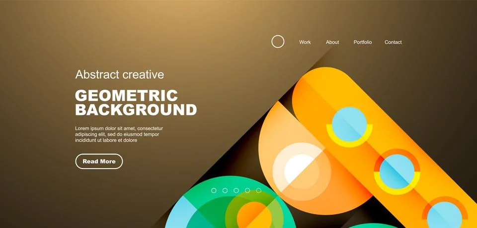 Vector creative geometric abstract background イラスト素材