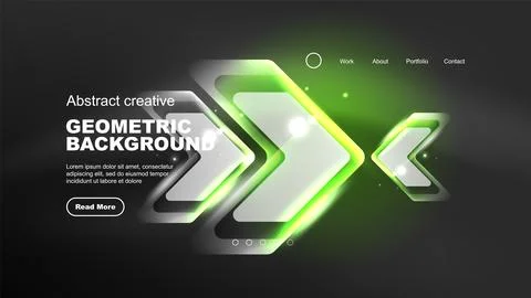 Vector creative geometric background design Illustrazione stock