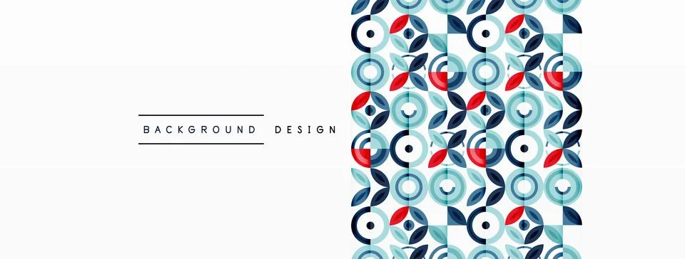 Vector creative geometric background design 스톡 일러스트