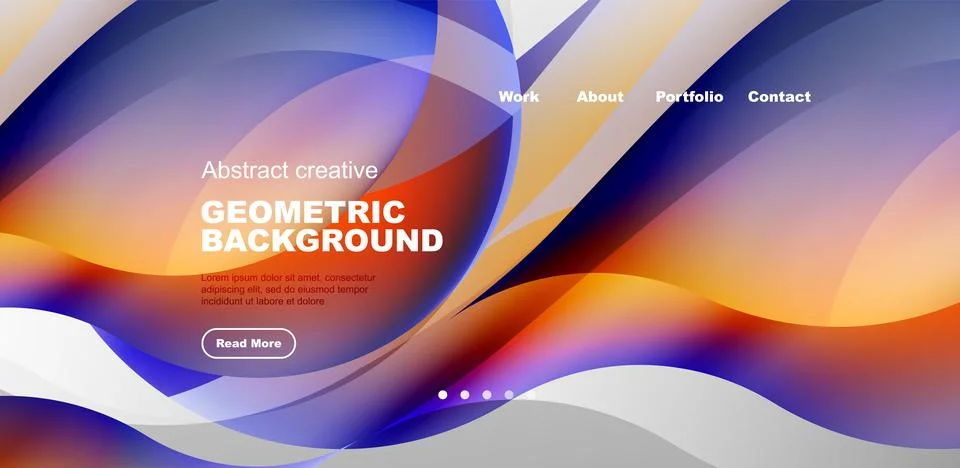Vector creative geometric background design 스톡 일러스트