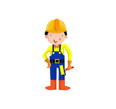 Vector Creative Illustation Painter character Figure Stock Illustration