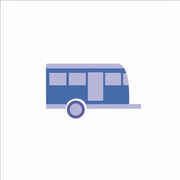 Vector creative illustration of flat design car Stock Illustration