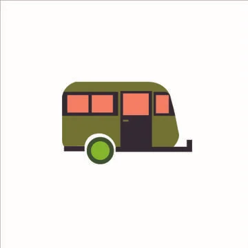 Vector creative illustration of flat design car Stock Illustration