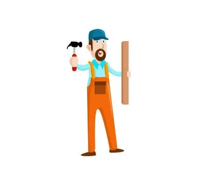 Vector Creative Illustration Plumber.with tolls Stock Illustration
