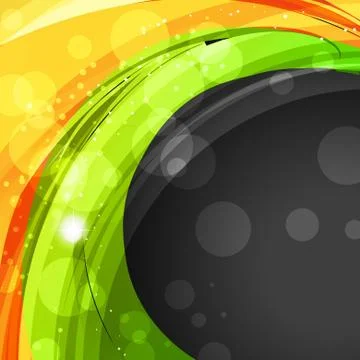 Vector creative indian flag Stock Illustration