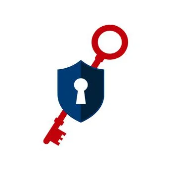 Vector creative key keys logo locksmith company icon design illustration Stock Illustration