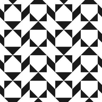 Vector creative seamless geometric pattern. Textile striped black and white Иллюстрация