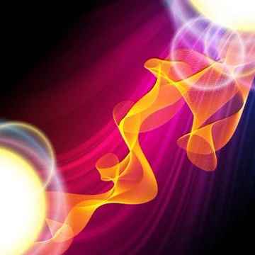 Vector. creative wave elements on abstract design background. eps10. Stock Illustration