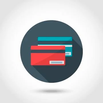 Vector Credit Card Icon Stock Illustration