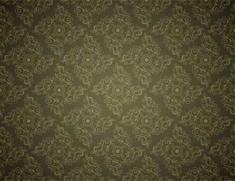 Vector Crescent Moon and Lantern Lightning in Dark Background Stock Illustration