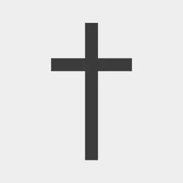 Vector cross icon Stock Illustration