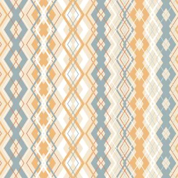 Vector cross zigzag seamless pattern Illustrazione stock