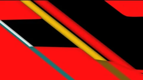 Vector crossed animation Stock Footage 99437786