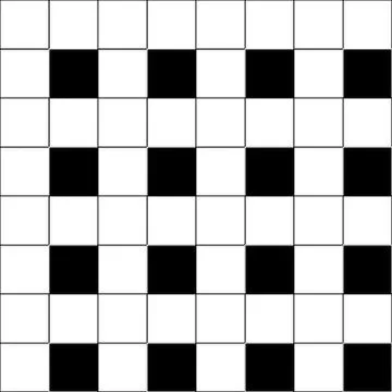 Vector crossword puzzle abstract Stock Illustration