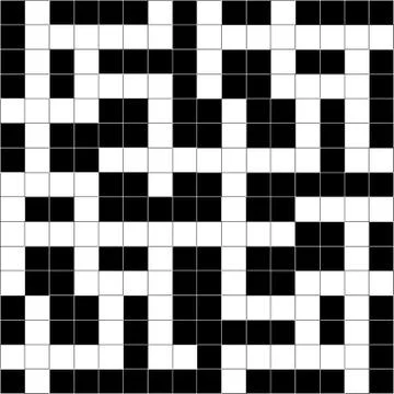 Vector crossword puzzle abstract. Stock Illustration