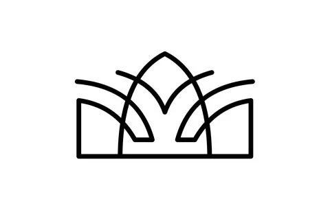 Vector crown icon aesthetics thin line sign royal Logo. Outline Crown Isolated Stock Illustration